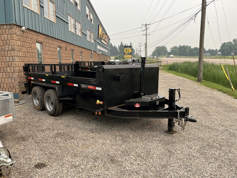 Cargo, Utility Trailers  2025 Miska 8 Ton Contractor Dump Trailer Photo